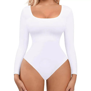 Bodysuit Modelator cu Mânecă Lungă RunwayShape