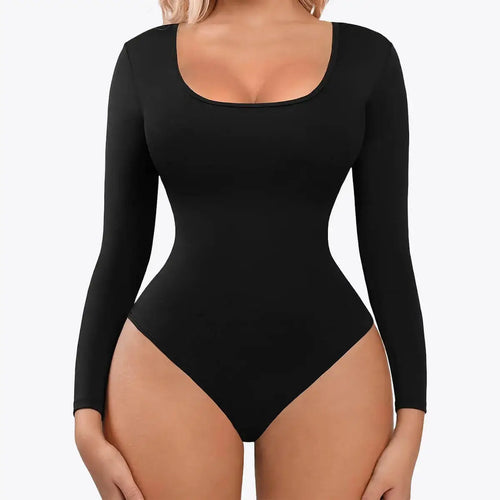 Ofertă 1+1 Bodysuit Modelator cu Mânecă Lungă RunwayShape